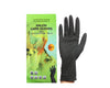 Perfehair Black Reusable Latex Gloves for Hair Dyeing - Pack of 10
