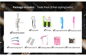 Perfehair Mannequin Head Desk Table Clamp Tripod Holder