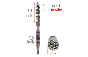 Perfehair Small Round Hair Brush: Perfect for Short Hair
