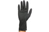 Perfehair Black Reusable Latex Gloves for Hair Dyeing - Pack of 10