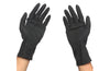 Perfehair Black Reusable Latex Gloves for Hair Dyeing - Pack of 10