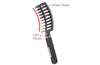 Perfehair Curved & Vented Hair Brush for Styling