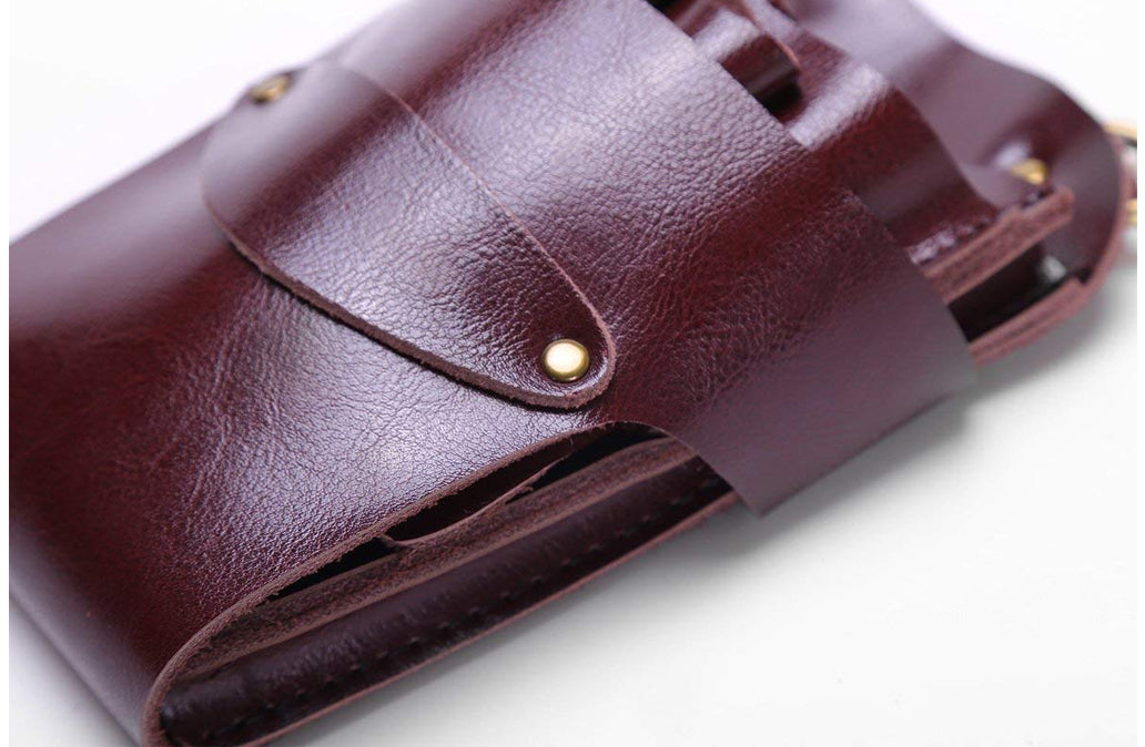 Perfehair Scissor Pouch Holster with Belt: Hairdresser's Essential
