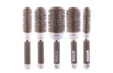 Perfehair Round Nano Ceramic & Ionic Brush Set: Thermal Styling