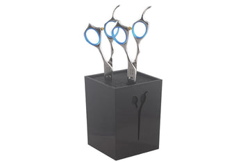 Professional Salon Hairdresser Shear Organizer Decor Storage Box Rack