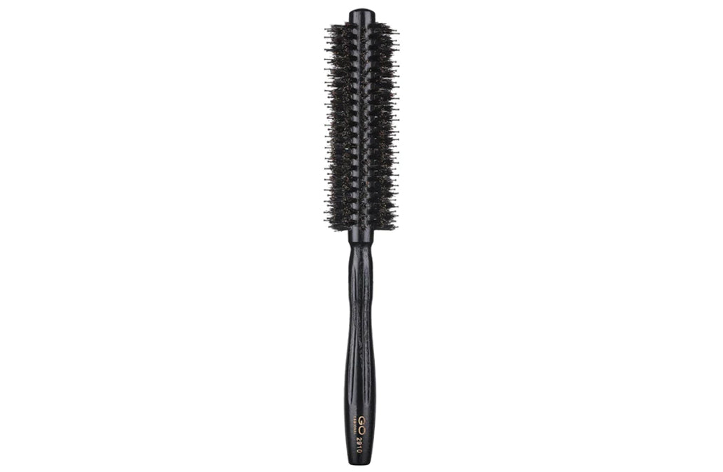 Round Brush with Natural Boar and Nylon Bristles