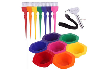 Perfehair Small Hair Coloring Kit: Mixing Bowls and Brush Set