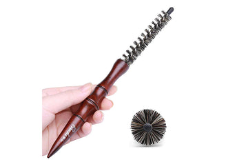 Perfehair Mini Boar Bristle Round Brush: Ideal for Short Hair