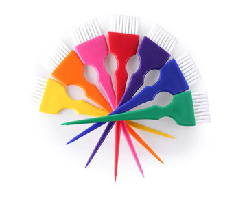 PerfeHair 7-Color Hair Dye Brush Set for Precision Application