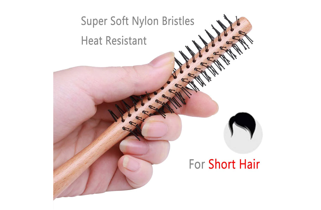 Nylon Professional Hairbrush for fine, thin, damaged & short hair