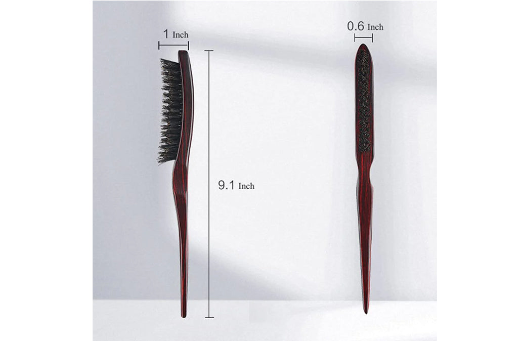 100% Pure Boar Bristle Teasing Hair Brush