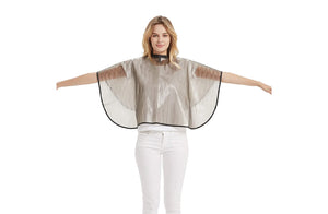 Perfehair Short Makeup Comb-Out Cape Bib: Stylish & Functional