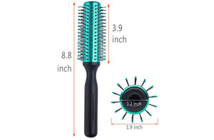 Perfehair Round Hair Brush: Blow Drying and Curling with Nylon Bristles