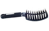 PERFEHAIR Natural Boar Bristle Hair Brush - Curved Vented Detangling Blow Dry Brush for Women Long, Thick, Thin, Curly Hair