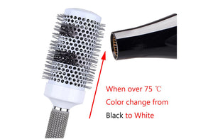 Perfehair Round Thermal Ceramic Brush Set: Ideal for Blow Drying and Curling