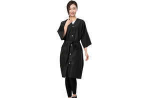 Perfehair Salon Client Cape with 5 Snap Closures: Stylish & Functional Robe