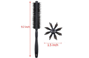 Perfehair Round Brush: Natural Boar and Nylon Bristles