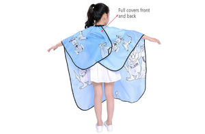 Perfehair Kids Haircut Salon Cape: Stylish and Functional Kid's Hair Cutting Cloth
