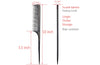 Perfehair Anti-Static Bakelite Rat Tail Comb: Perfect for Precision Back Combing