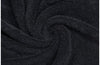Perfehair Black Cotton Salon Towels - 16x27" 2-Pack for Barbers & Gym
