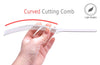 Perfehair Curved Clipper Comb: Professional Barber Styling Tool