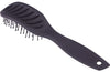 Curved Blow Dryer Vent Brush, Plastic Hair Brush for Short Hair, Vented Wet Hair Brush for Men and Women