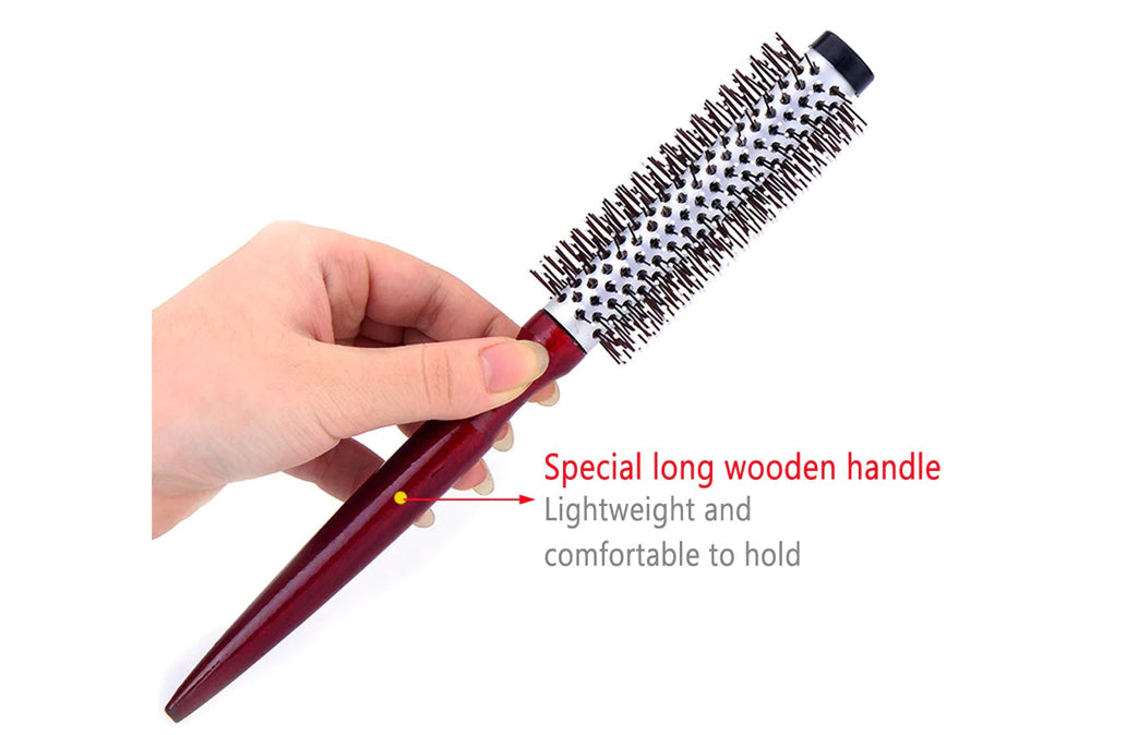 Perfehair Small Round Hair Brush: Ideal for Blow Drying