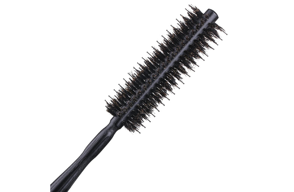 Round Brush with Natural Boar and Nylon Bristles